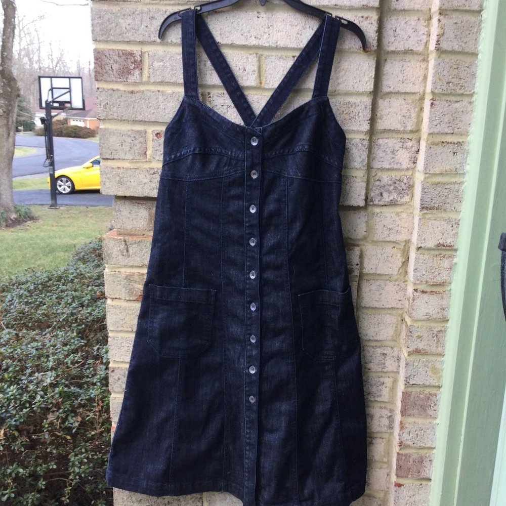 For All mankind Jean Midi Dress